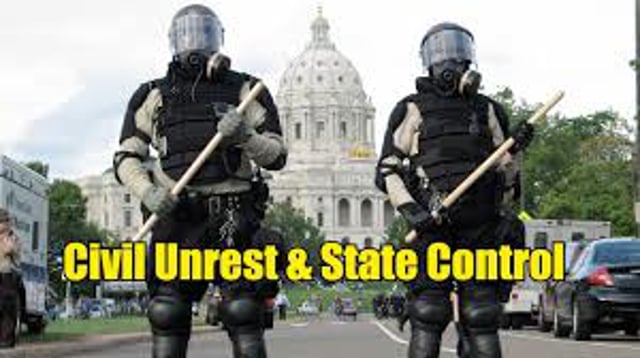 Civil Unrest, Police State Expanding Due to Ignorance