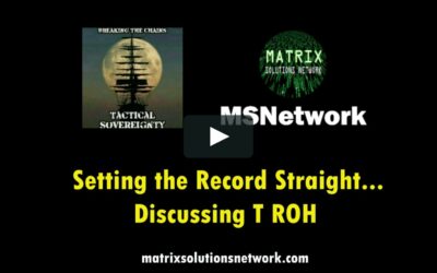 Setting the Record Straight…Discussing T-ROH